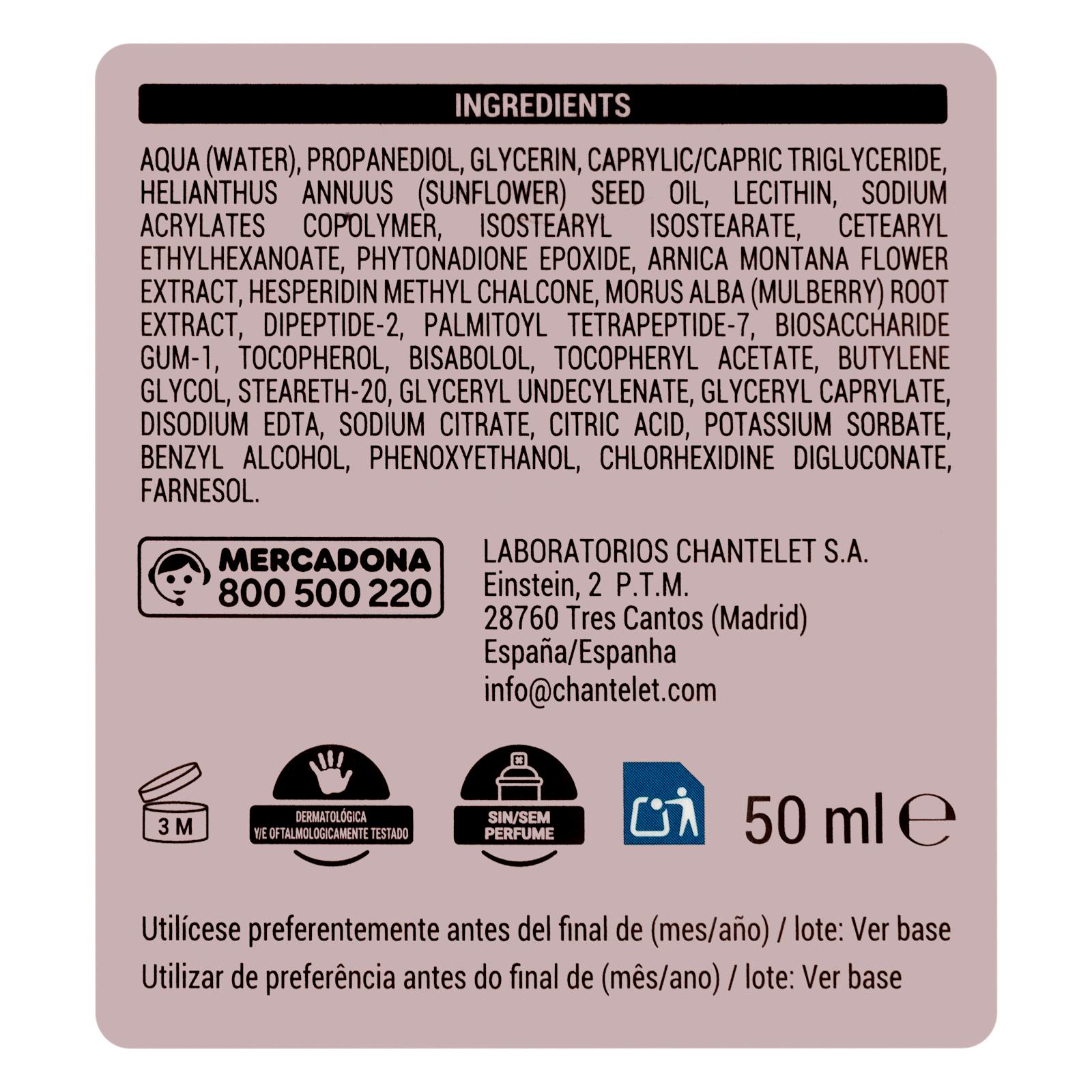 Crème visage hydratante et fortifiante Deliplus Sensitive à la vitamine K Ox