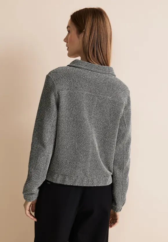 Struktur Shirtjacke - Black