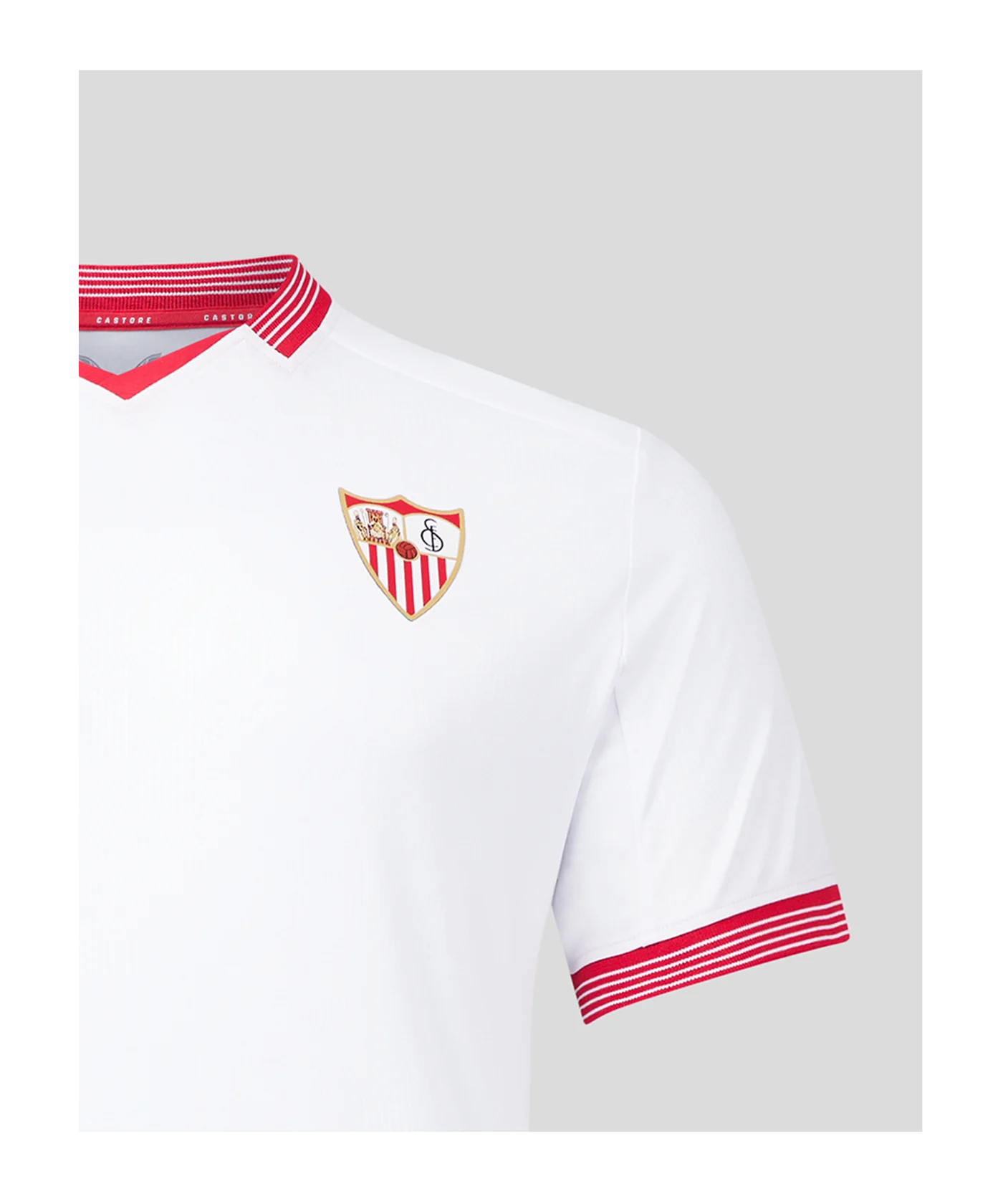 Castore FC Sevilla Trikot Home 2023/2024 Damen Weiss Rot F029