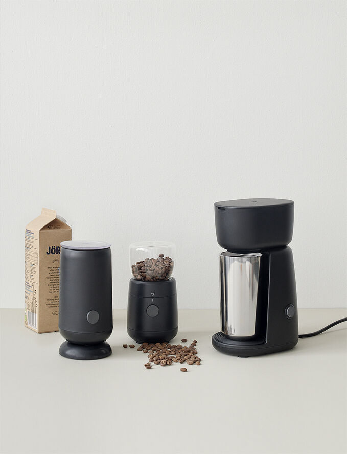 RIG TIG FOODIE elektrisk mælkeskummer black Black