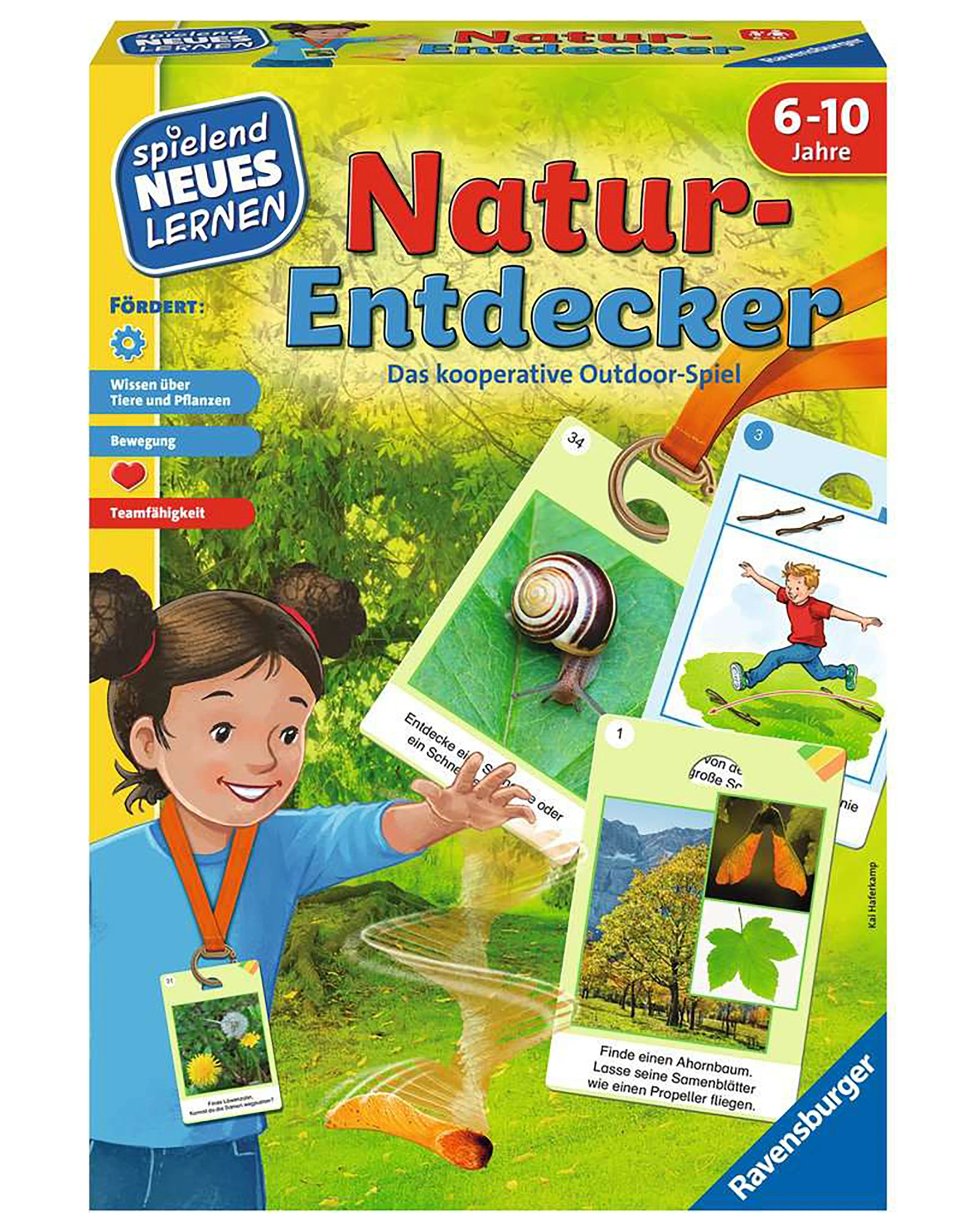 Lernspiel SPIELEND ERSTES LERNEN  NATUR-ENTDECKER in bunt