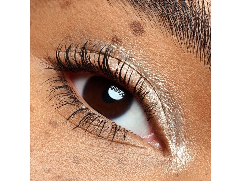 essence Lidschatten Glitter Eyeshadow Topper 01 Golden Glam Glitzernder Lidschatten-Topper für ausgelassenen Festivalstimmung