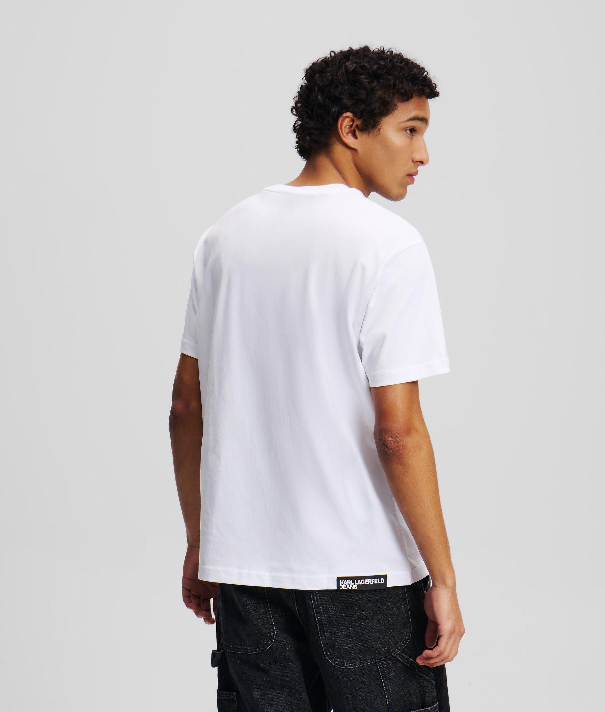 T-shirt met K-logo