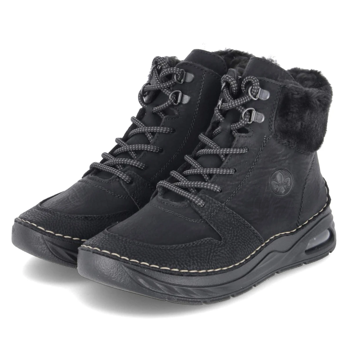 RiekerWinterstiefeletten - schwarz