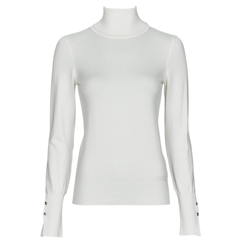 Guess - PAULE TN LS SWEATER - Blanc