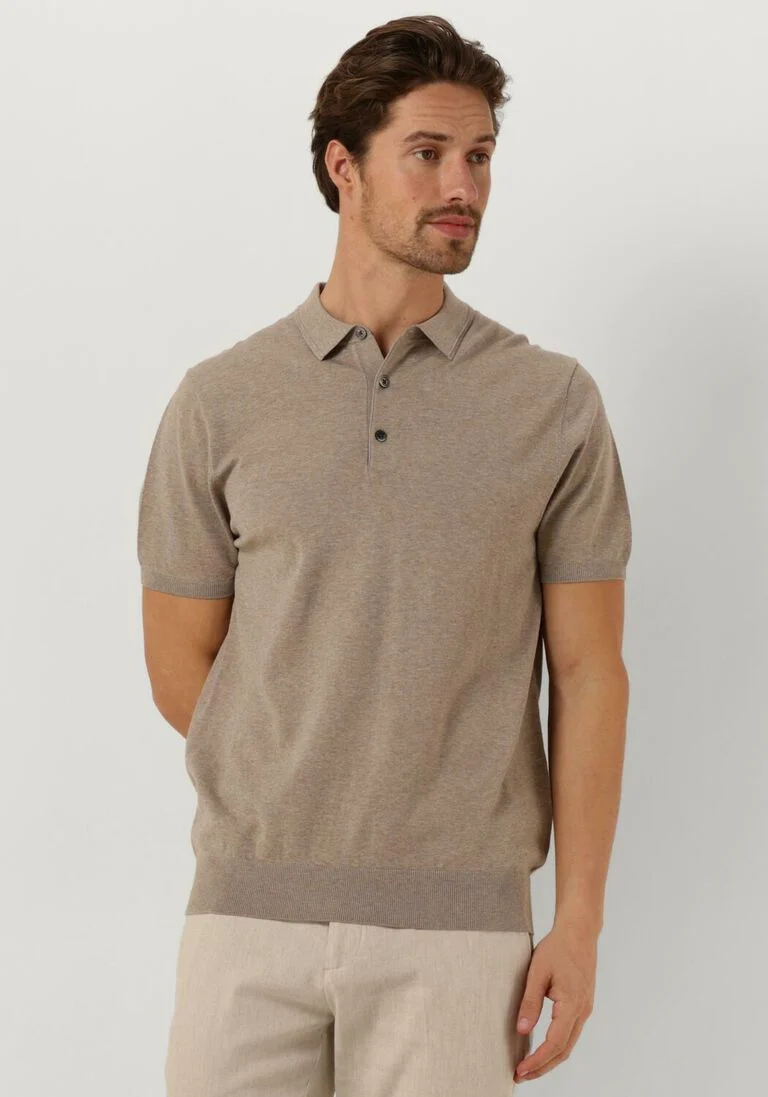 PROFUOMO beige profuomo polo polo short sleeve