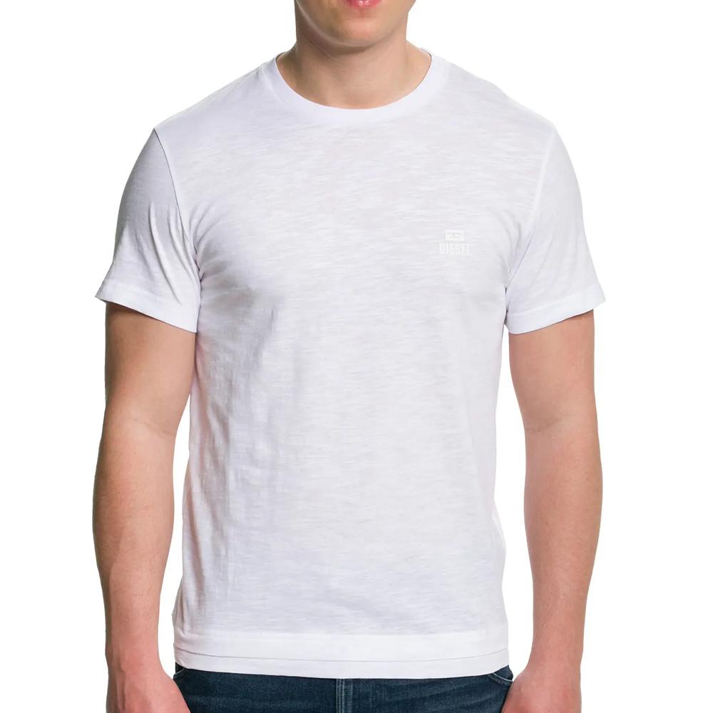 Diesel T-shirt Blanc Homme Diesel Ronnie
