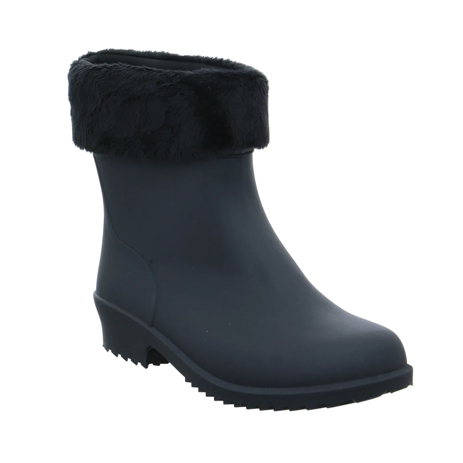 Gummistiefel Warmfutter Schwarz Synthetik