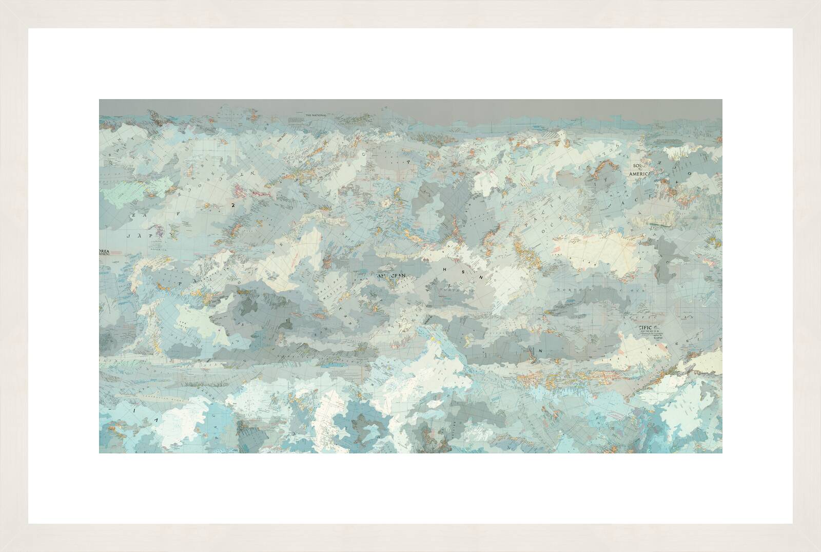 Of All This World At Once by Matthew Cusick - Limited Edition. Edition of: 100. Signed.
