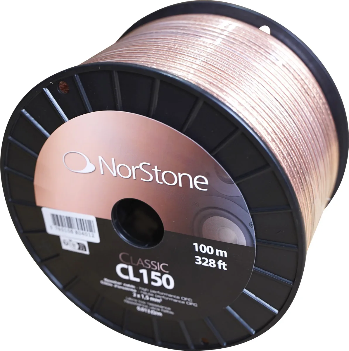 NorStone CL150 (bobine de 100 m) Câbles d'enceintes en bobine