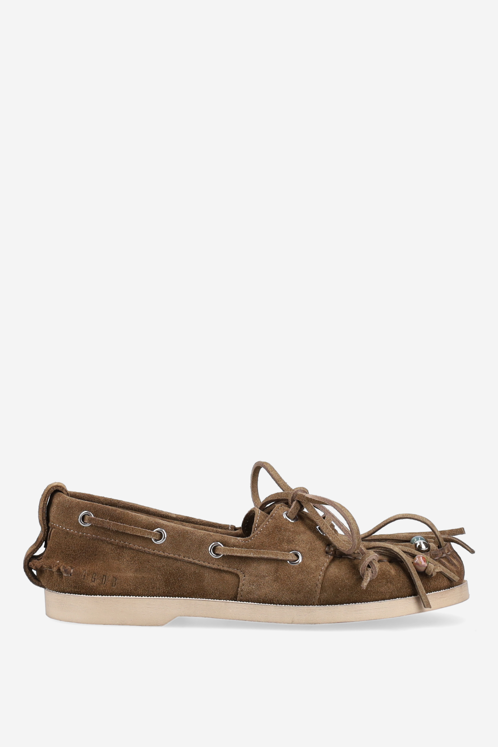 Cruise fringes suede loafers