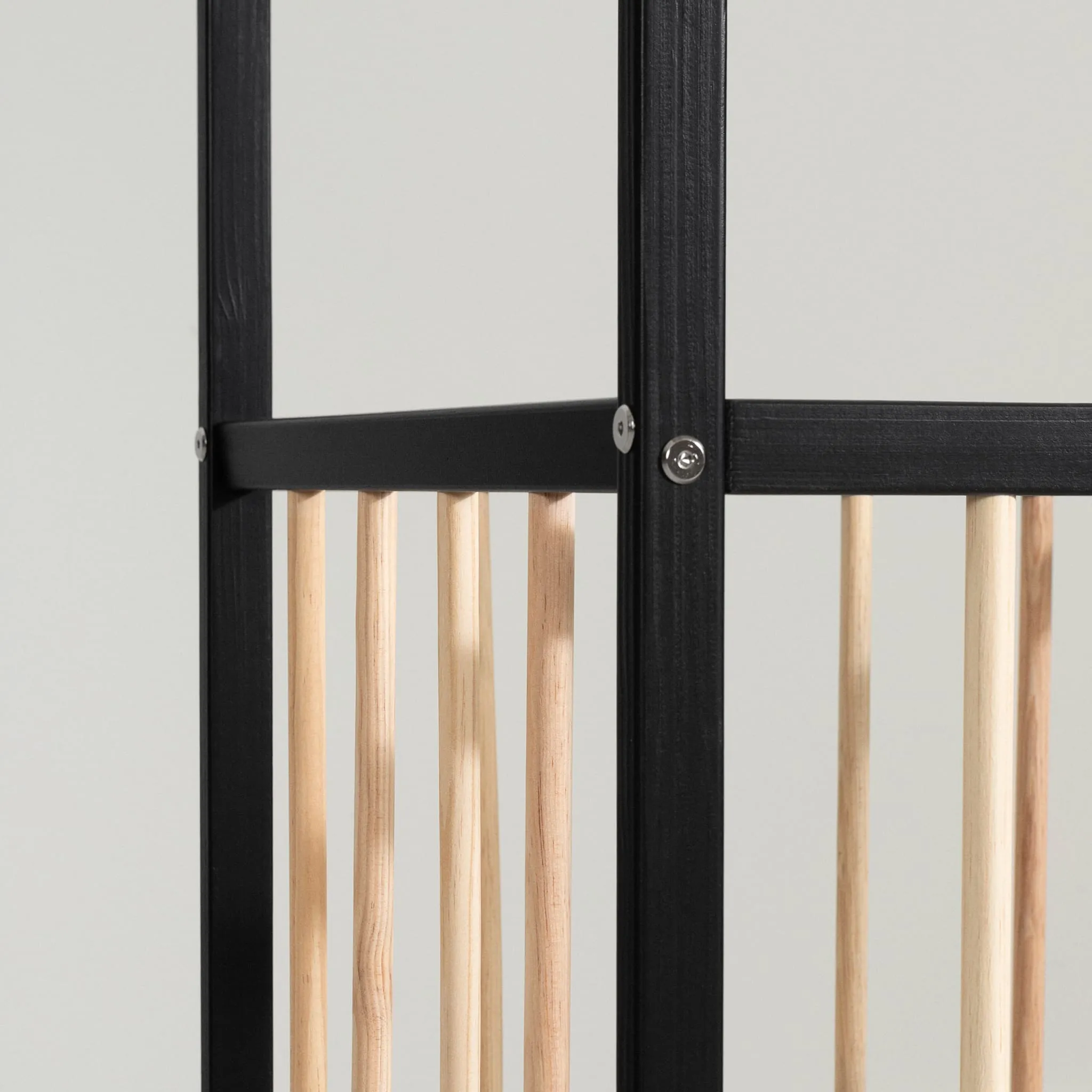 South Shore Unité de rangement pour jouets - Ohana Noir et Naturel