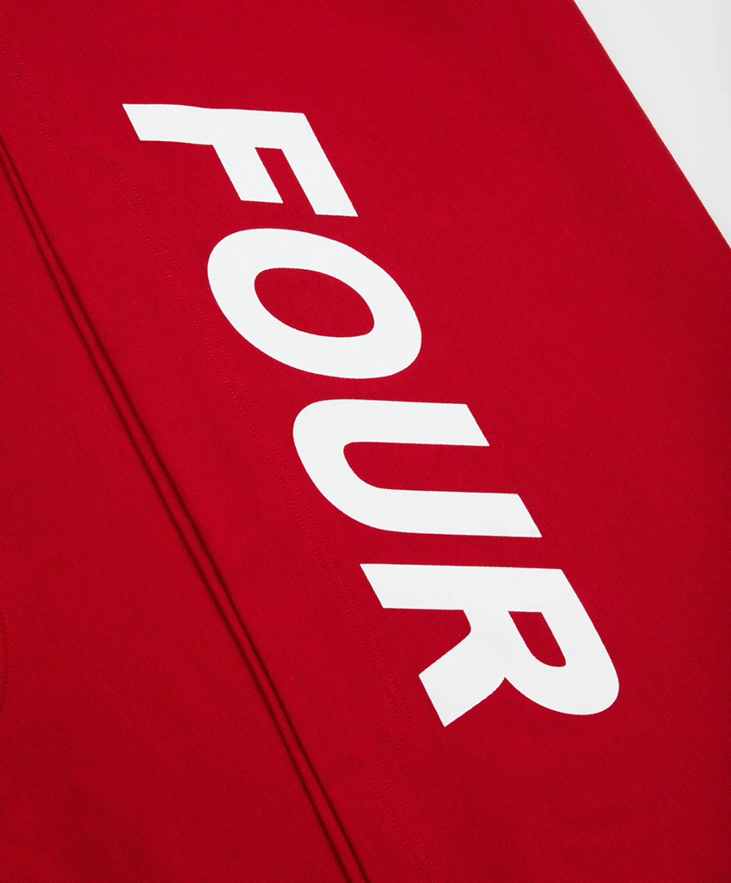 FOUR Heren T-shirt rood