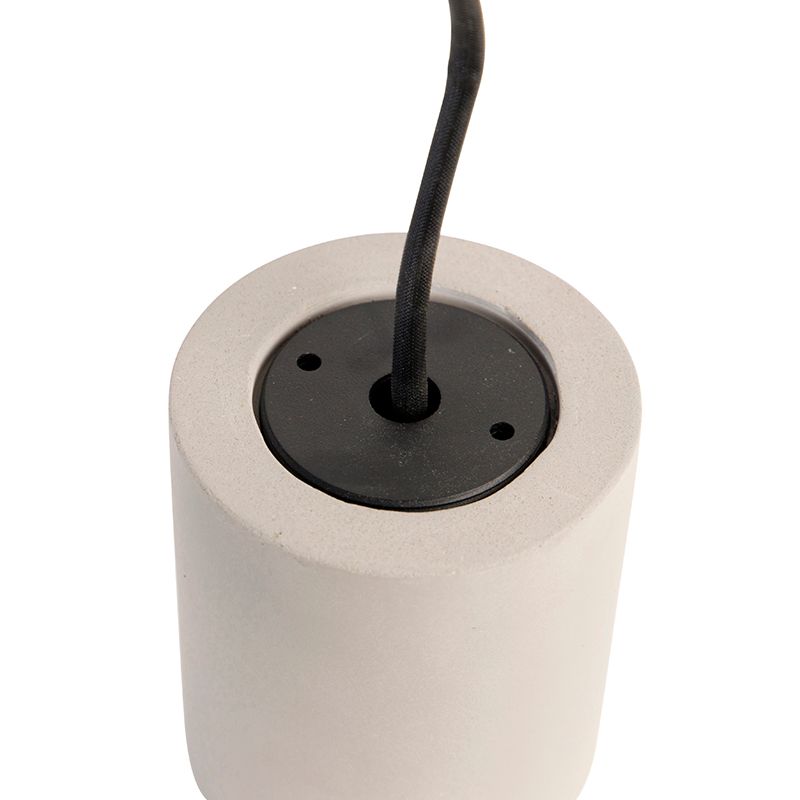 Smart ronde plafondspot beton incl. Wifi GU10 - Deep