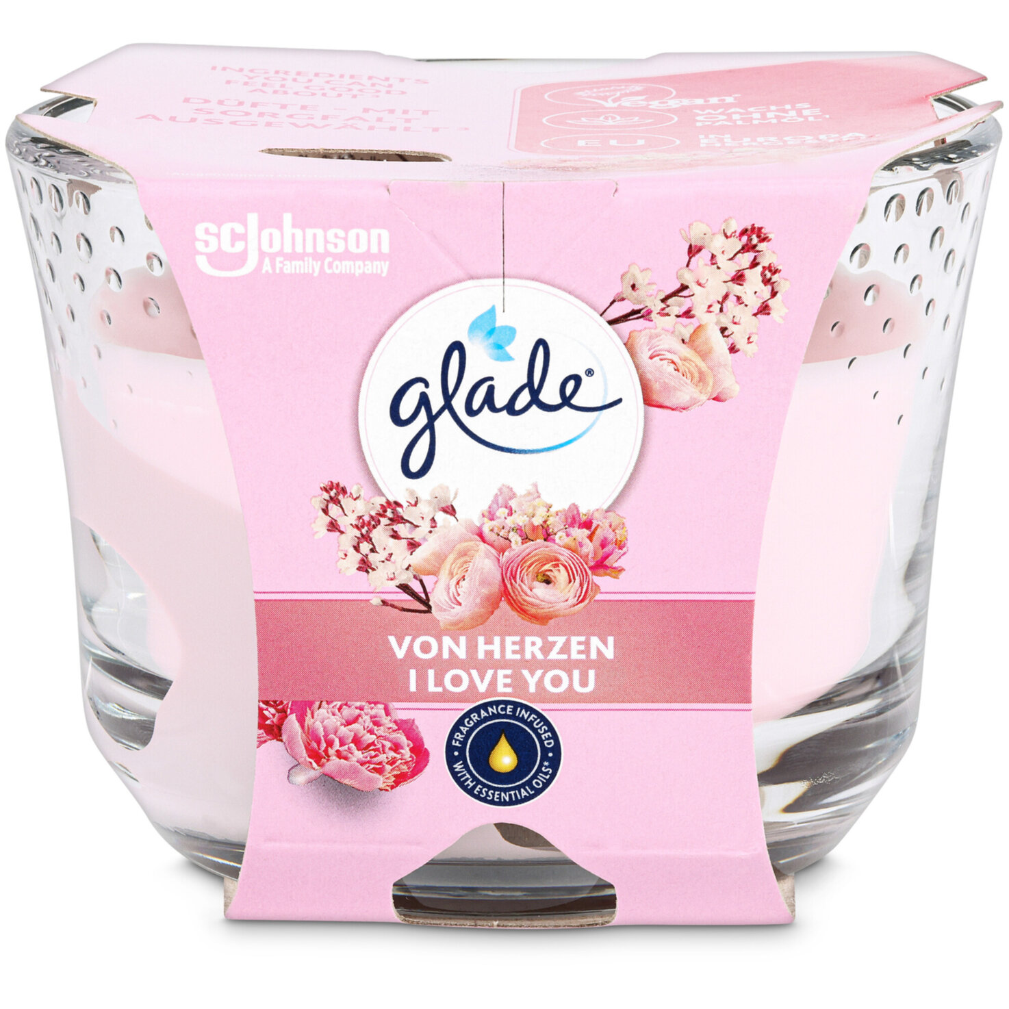 Glade Langanhaltende Duftkerze Von Herzen