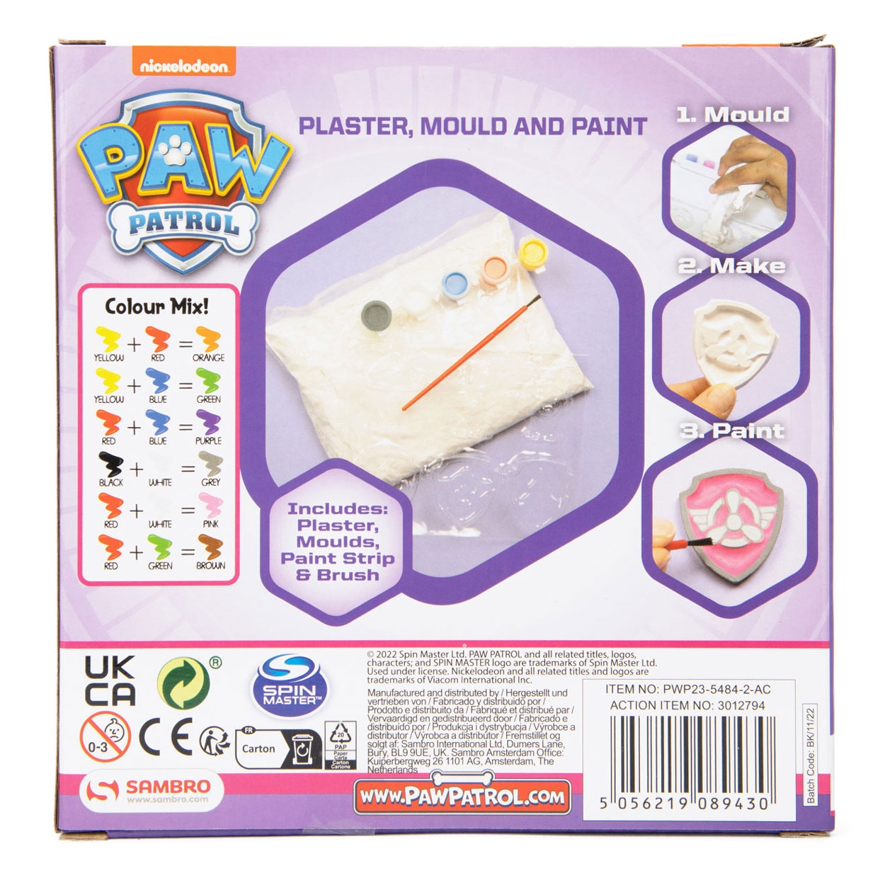 Gips Gieten & Schilderen PAW Patrol