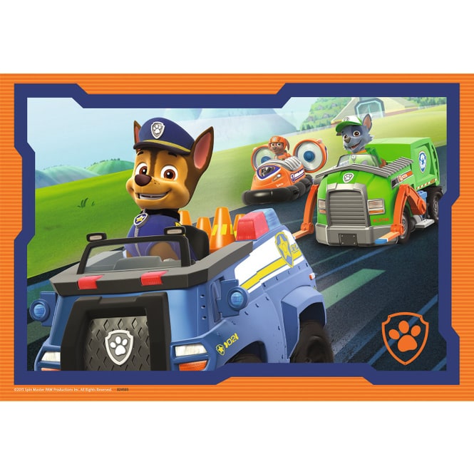 Puzzle-Box - Paw Patrol - Im Einsatz - 2x 12 Teile