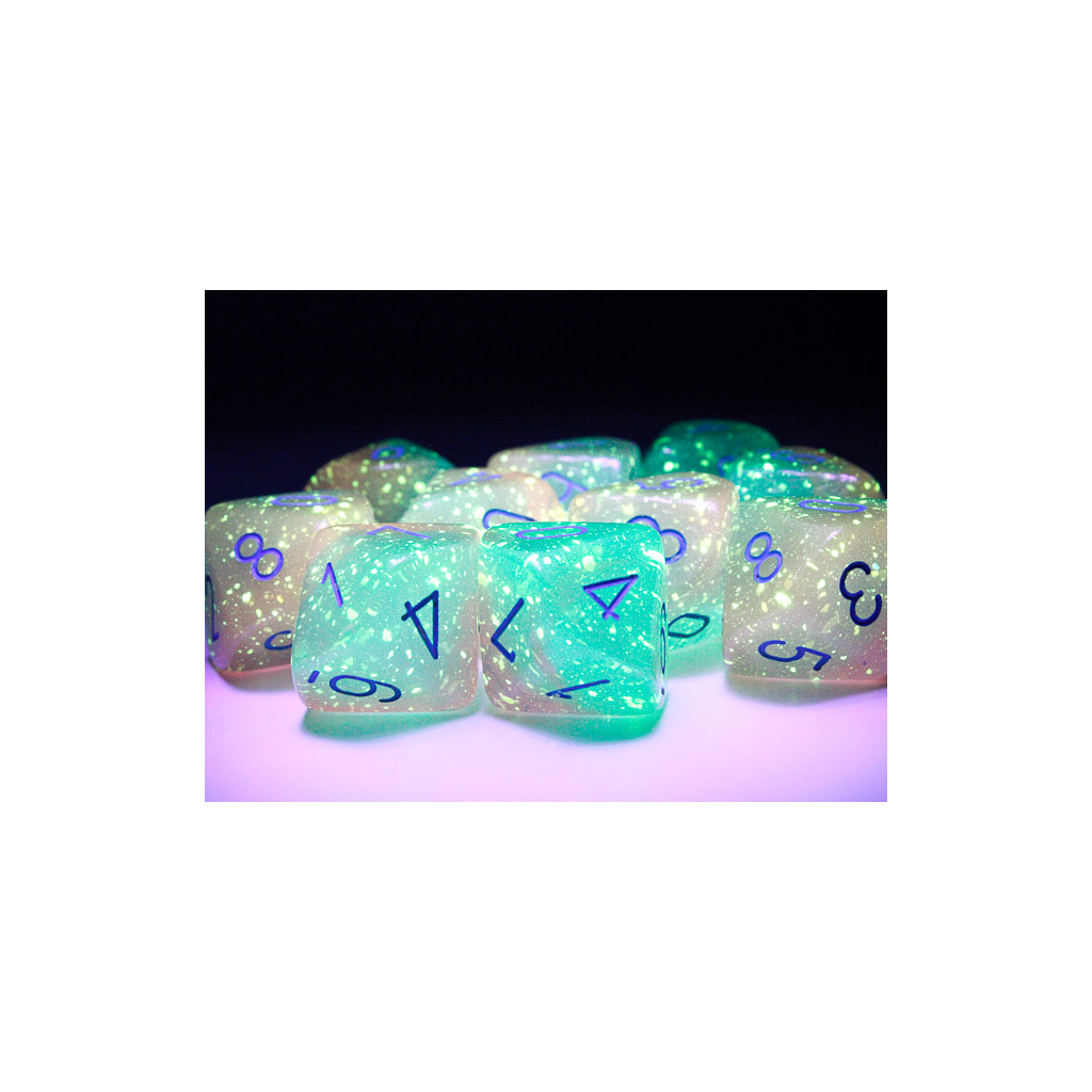 Set de 10 Dés 10 Faces Chessex : Gemini