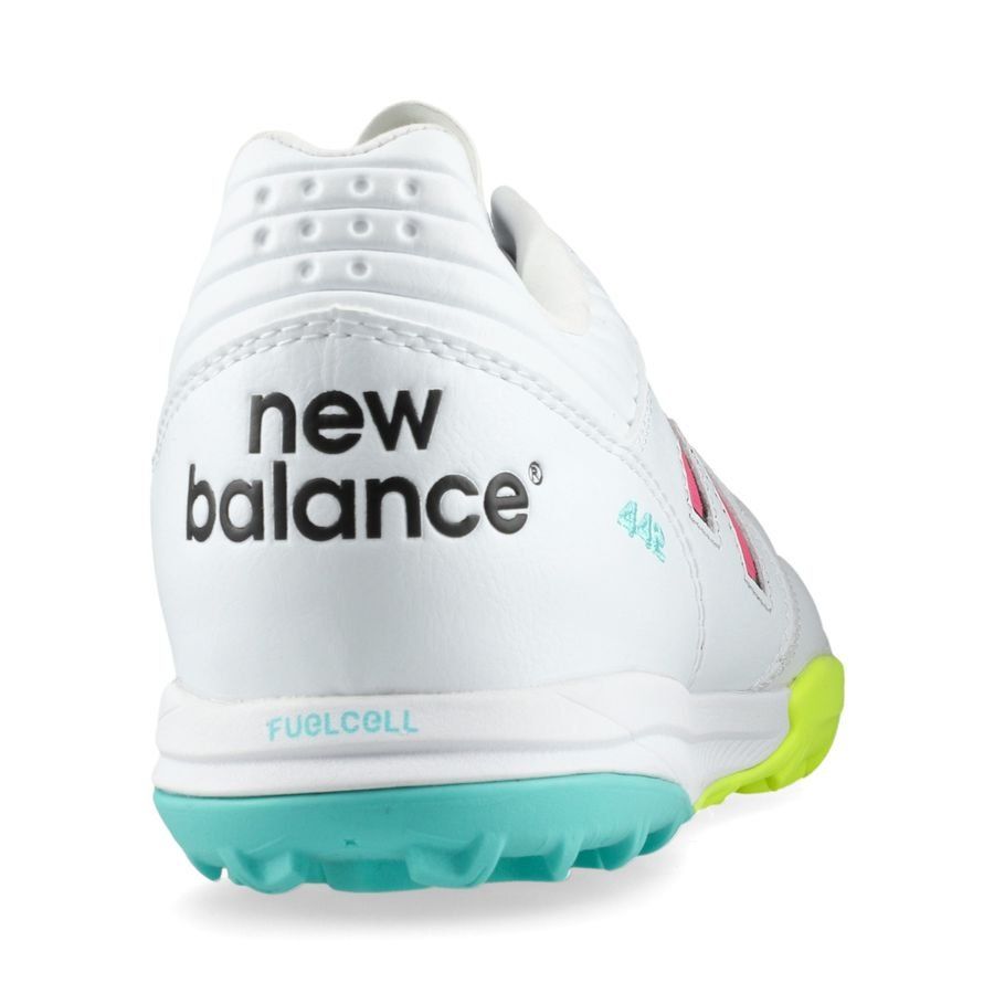 New Balance 442 2.0 Pro TF - Blanc/Violet/Jaune Fluo