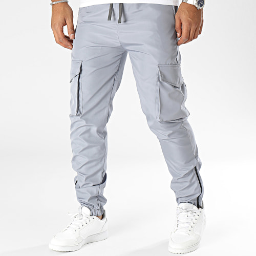 Pantalon Cargo Gris