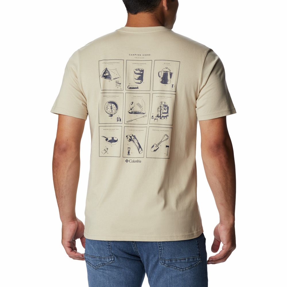 Columbia RAPID RIDGE™ - Tee-shirt Homme ancient fossil