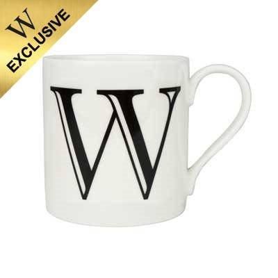 Waterstones Letter Mug W