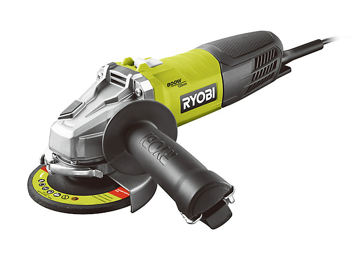 Meuleuse filaire Ryobi RAG800 800W ø125 mm