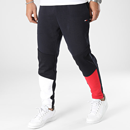 Pantalon Jogging Colorblocked 0381 Bleu Marine
