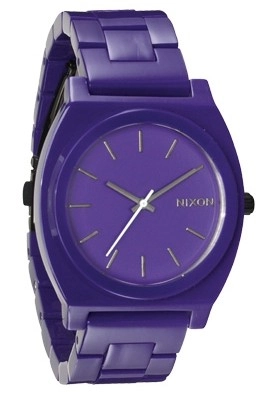 Nixon The Time Teller Acetate Purple Damenuhr A327230