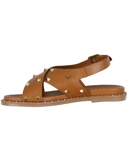 Petit by Sofie Schnoor Sandalen - Kognac m. Gold-Nieten