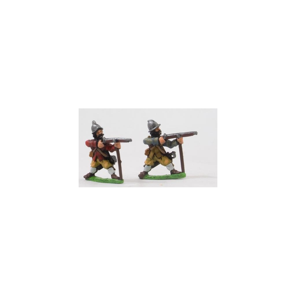 Guerre Civile Anglaise : Mousquetaires en Position de Tir 5