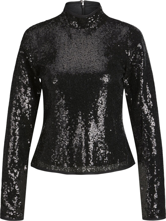 JJXX JXISLA SEQUIN LS TOP WVN Sort