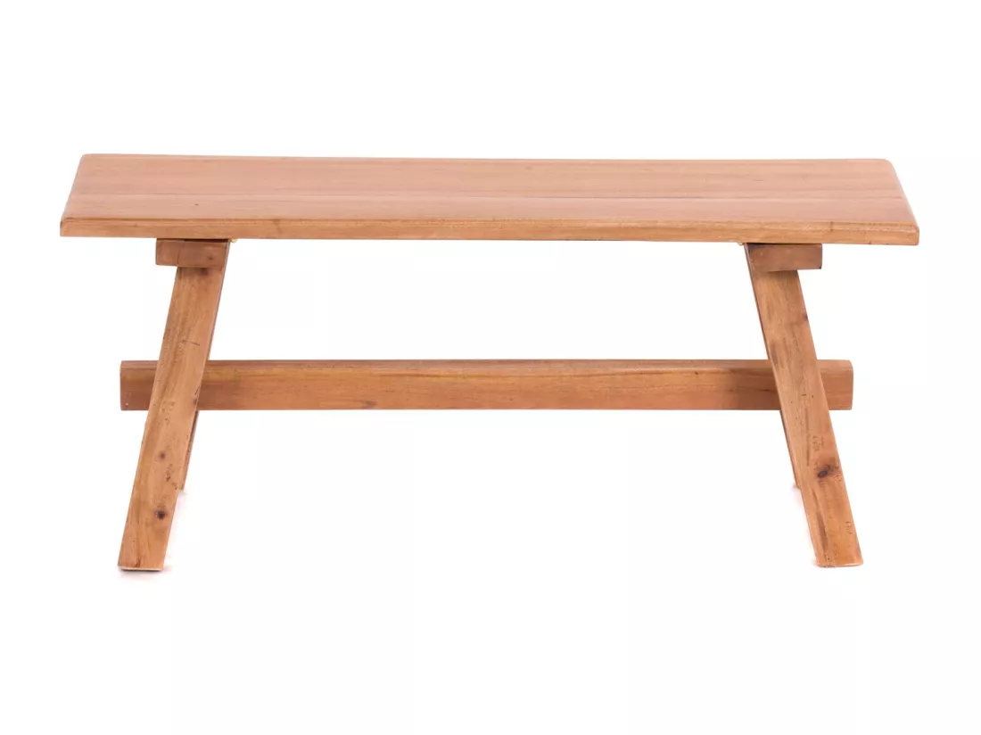BANC ANZIO 90 Bois massif en acajou, pliable 08 honigfarben gewachst
