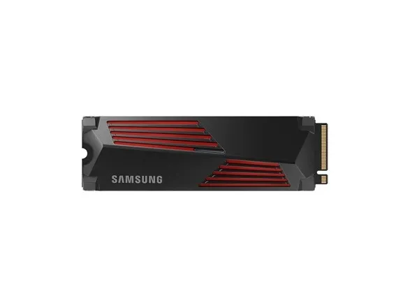 Samsung 990 PRO MZ-V9P2T0CW - SSD - krypteret - 2 TB - intern - M.2 2280 - PCIe 4.0 x4 (NVMe) - 256-bit AES - TCG Opal Encryption 2.0 - integreret kølelegeme