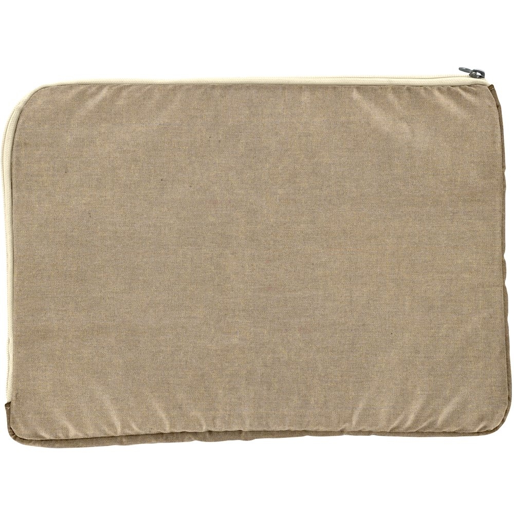 Pochette Ordinateur 15 Pouces Lin Doré
