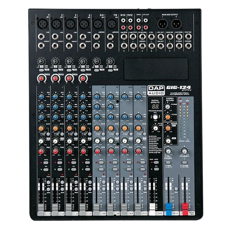 DAP GIG-124CFX mixer