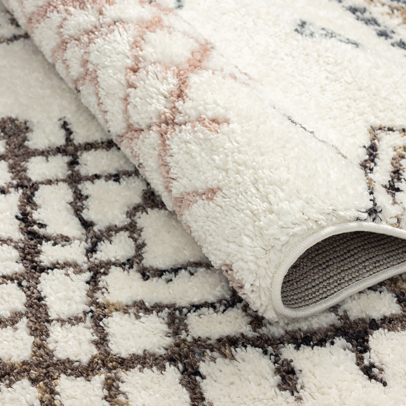 Nazar Rugs Tapis delya crème - 160x230 cm