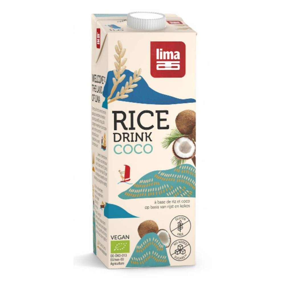 Lima Rijstdrink Kokos 1 liter
