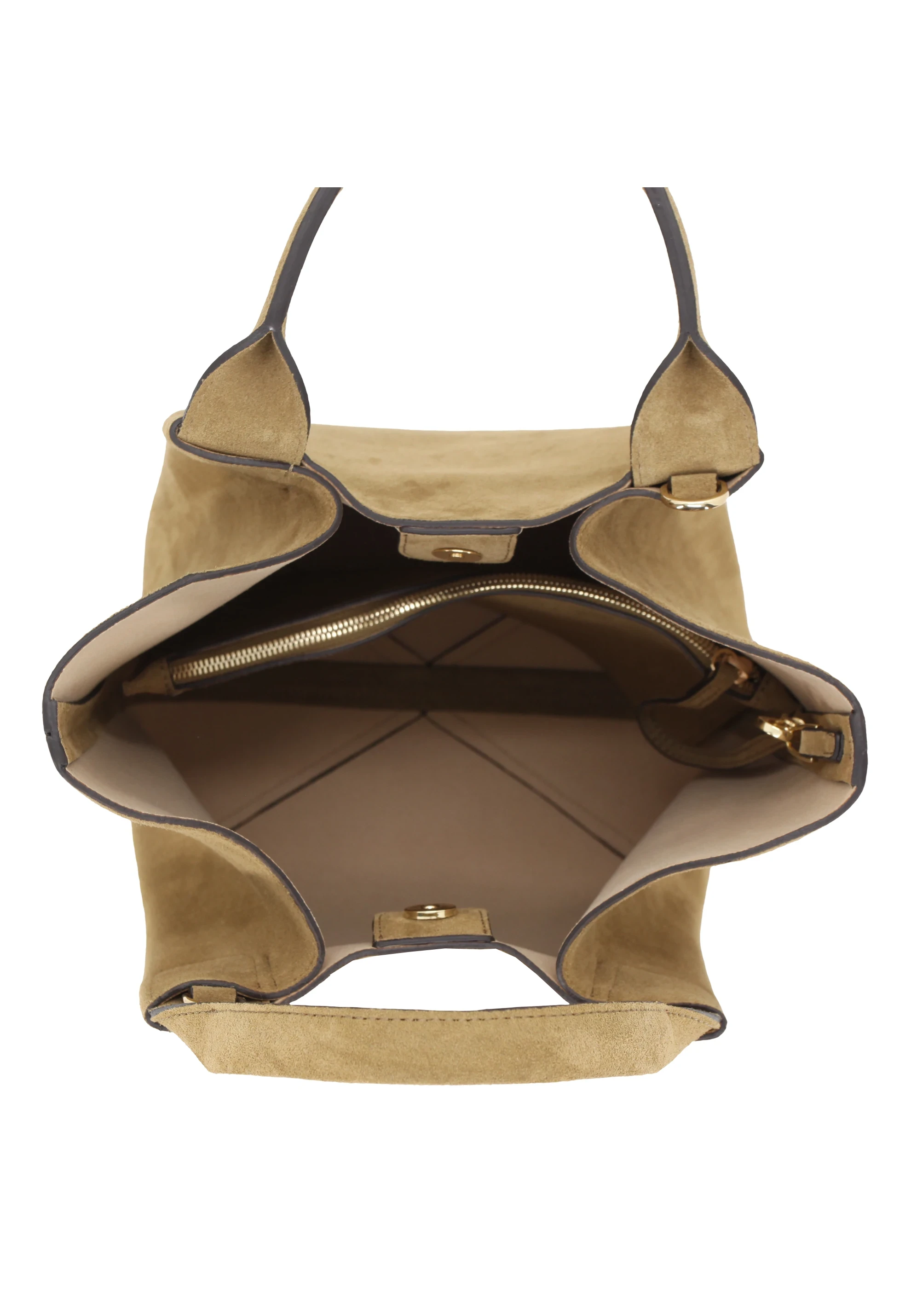 Shopper ESSENTIAL medium Leather Suede Standard