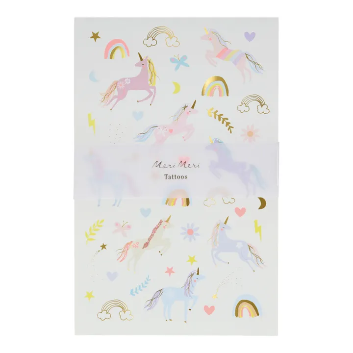Meri Meri Tatouages temporaires Licorne