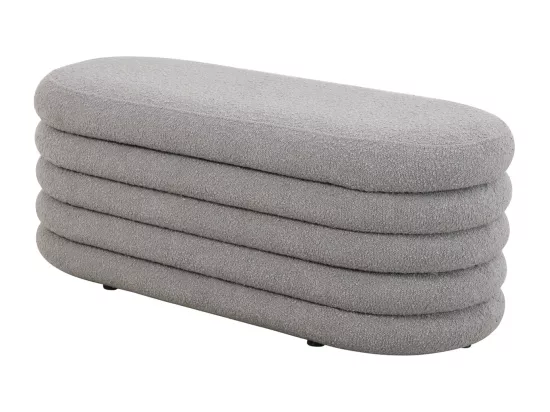 Pouf avec espace de rangement