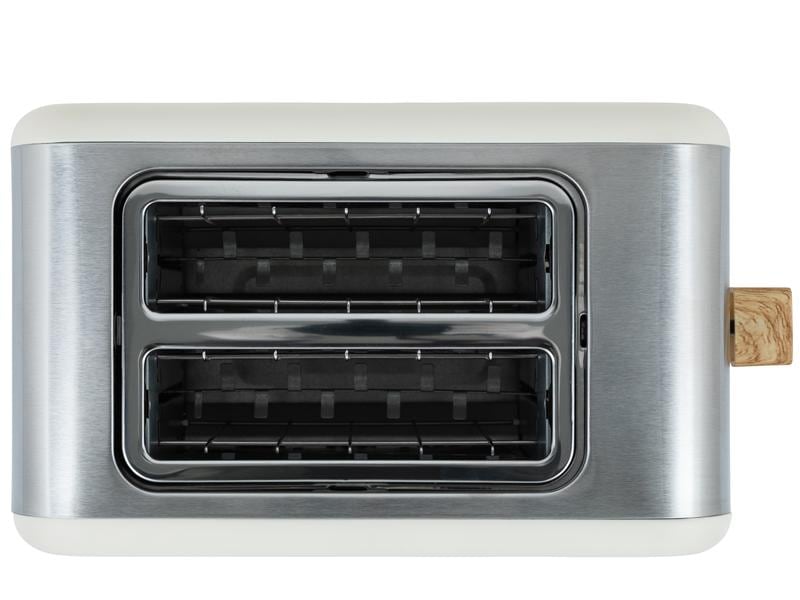 FURBER Toaster Hepburn Beige Gleichzeitiges Rösten von 2 Toastscheiben