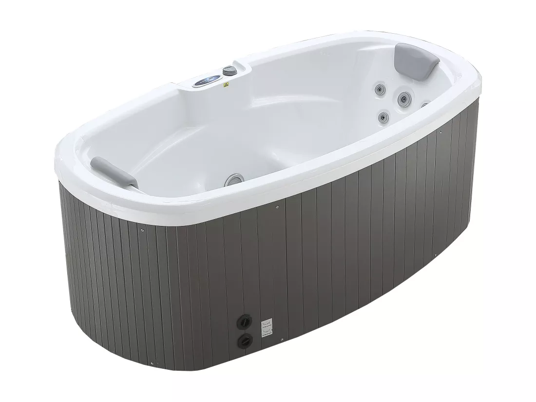 SPA 2 places blanc perlé - 14 jets - L210 x P110 x H74 cm - Système BALBOA - SAMOA IV
