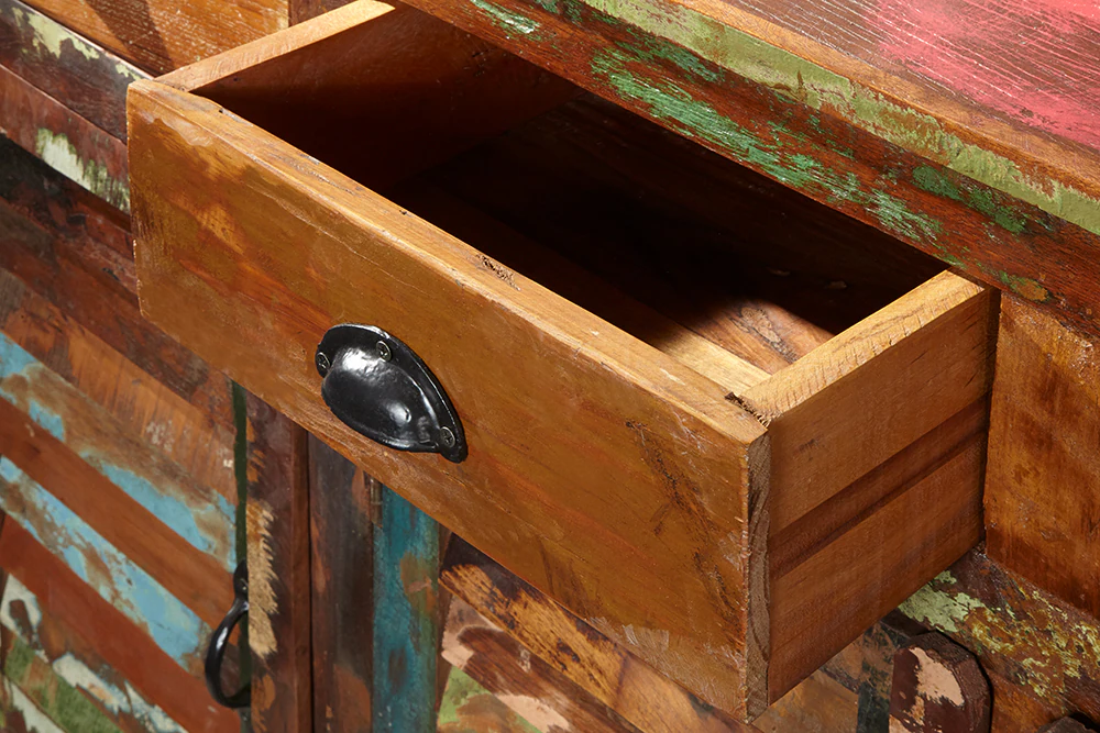 riess-ambiente Sideboard JAKARTA - 125cm recyceltes Massivholz aus Fischerbooten