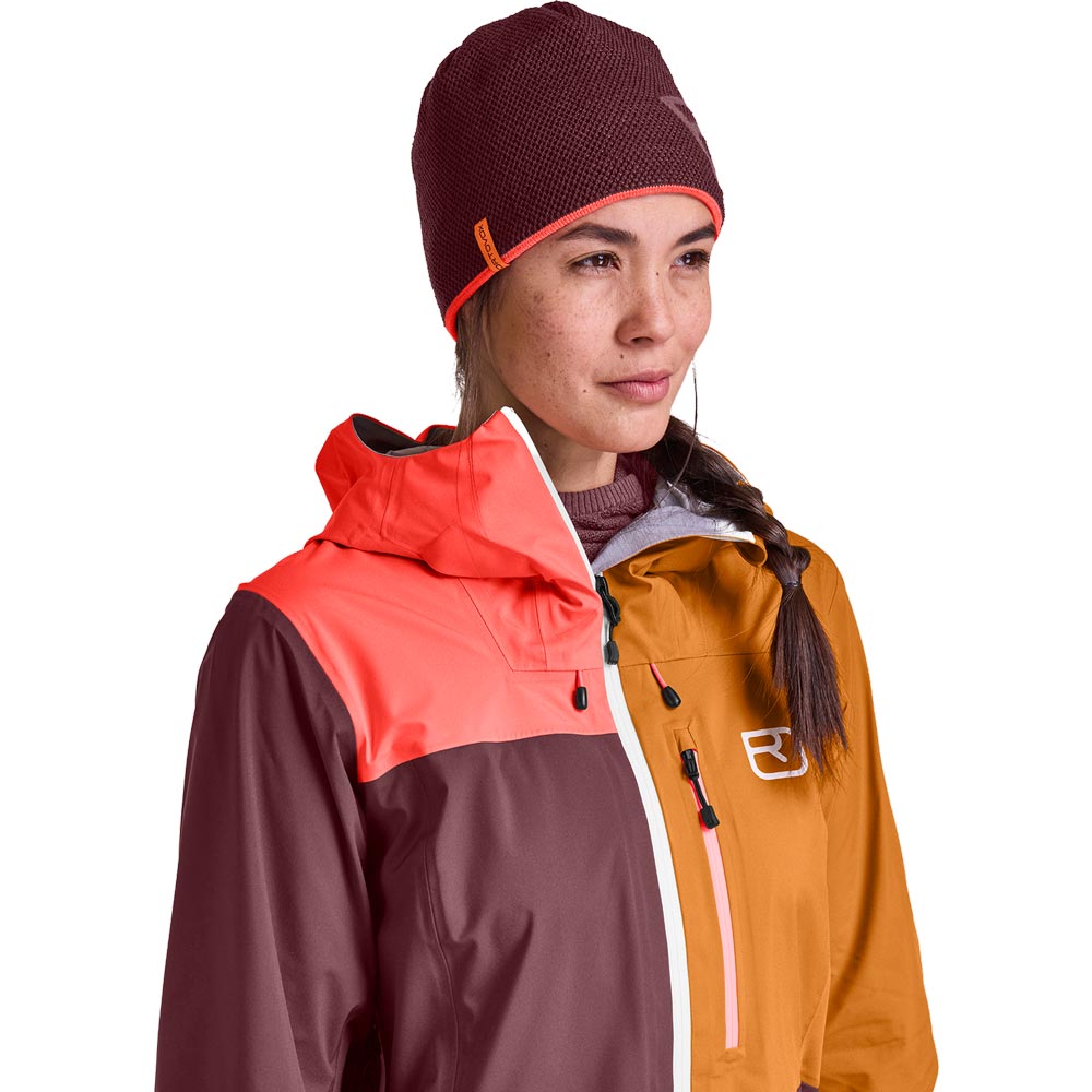 ORTOVOX 3L Ortler Hardshelljacke Damen winetasting