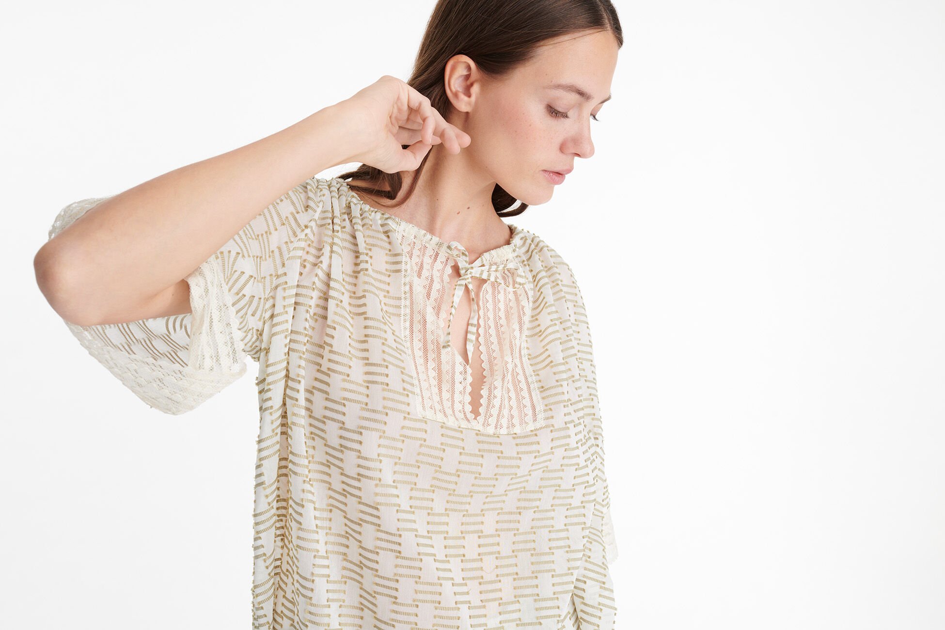 Amourette Top IDYLLE SALICORNE