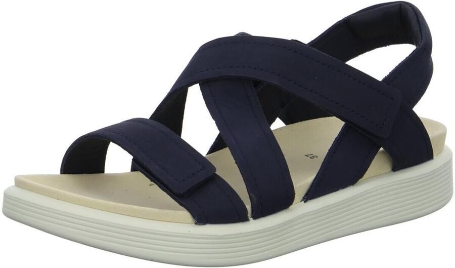 ECCO SOFT SANDAL W Dames Sandalen Blauw