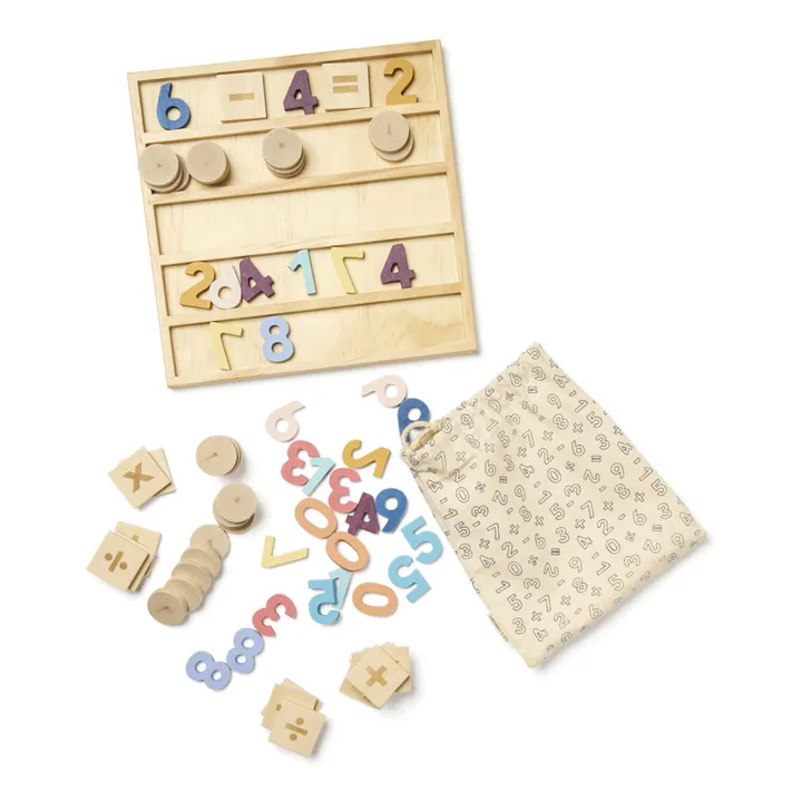 Kid's Concept Jeu de chiffres en bois