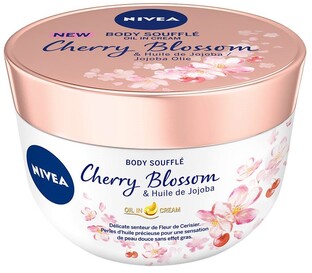 Nivea Body Soufflé Kersenbloesem & Jojoba Olie 200ML