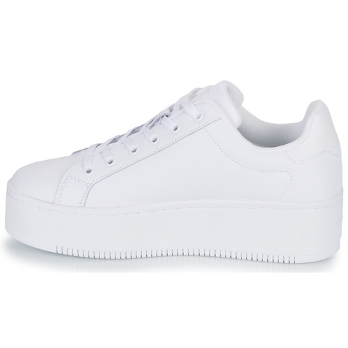Tommy Jeans - TOMMY JEANS FLATFORM ESSENTIAL - Blanc